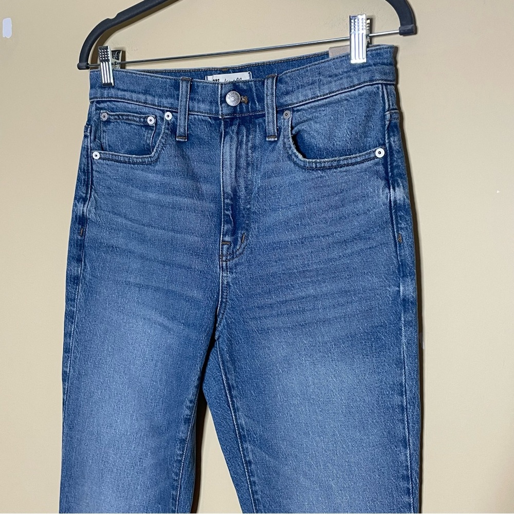 Madewell The High Rise Slim Boy Jean in Neal Wash Tencel Denim Edition - Picture 4 of 16